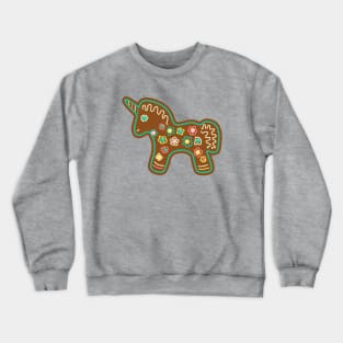 Cute Gingerbread Unicorn Crewneck Sweatshirt